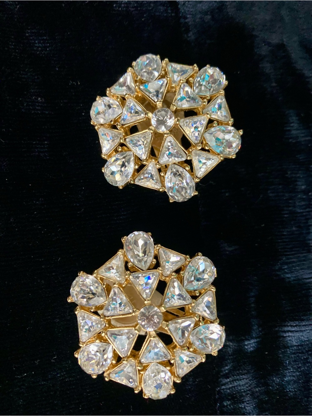 Vintage Christian Dior Clip-on Earrings